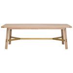 Product Image 6 for Klein Oak Wooden Dining Table from Essentials for Living
