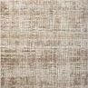 Wyatt Clay / Smoke area rug with distressed natural fiber look in earth and sand tones with a grid-like pattern