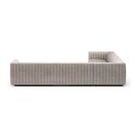 Product Image 9 for Augustine 126" 3-Piece Textured Orly Natural Upholstery Sectional from Four Hands