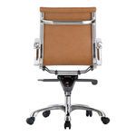 Product Image 5 for Omega Swivel Office Chair Low Back Tan from Moe's