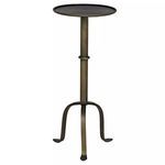 Product Image 2 for Tini Aged Brass Finish Side Table from Noir