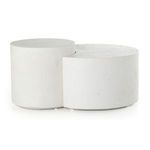 Product Image 11 for Meza White Nesting Drum Coffee Tables from Four Hands