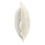 Product Image 3 for Tollo Applique Design Linen Blend Fabric Ivory Throw Pillow from Classic Home