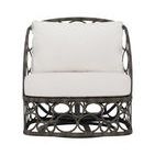 Product Image 4 for Bali Outdoor Brown Woven Swivel Chair from Bernhardt Furniture