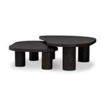 Product Image 3 for Joji Aged Black Nesting Coffee Tables from Four Hands