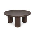 Product Image 1 for Windermere Solid Wood Round Brown Coffee Table from Classic Home Furnishings