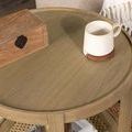 Product Image 9 for Devin Oak Wood Round End Table from Classic Home