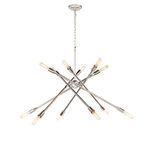 Product Image 1 for Cobra Large Polished Nickel Chandelier from Regina Andrew Design
