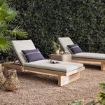 Product Image 10 for Leroy Modern Faye Ash Outdoor Chaise from Four Hands