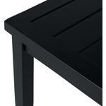 Product Image 2 for QS Brookings Aluminum Rectangle Slatted Dining Table, Midnight from Summer Classics
