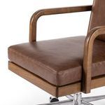 Product Image 19 for Lacey Havana Brown Leather Desk Chair from Four Hands