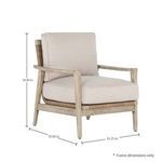 Product Image 13 for Pointe Natural Teak Lounge from Summer Classics