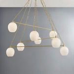 Product Image 9 for Asbury Park 6-Light Chandelier - Aged Brass from Hudson Valley