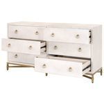 Product Image 11 for Strand Shagreen 6 Drawer Double Dresser from Essentials for Living