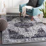 Product Image 4 for Wanderlust Charcoal / Navy Rug from Surya