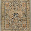 Product Image 1 for Reign Hand-Knotted Peach / Brown Rug - 6' x 9' from Surya