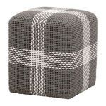 Product Image 2 for Cross Solid Teak Light Grey Woven Accent Cube from Essentials for Living