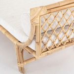 Product Image 9 for Marina Natural Rattan White Chaise Lounge from Four Hands