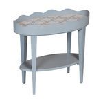 Product Image 1 for Scallop Oval Tray Table from Elk Home