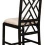 Product Image 4 for Brighton Bamboo Side Chair Black from Sarreid Ltd.
