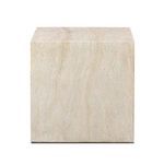 Product Image 3 for Brad Faux Travertine End Table from Four Hands