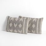 Product Image 3 for Namita Pillow Black Set Of 2 16"X24" from Four Hands