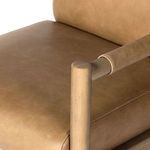 Product Image 8 for Kiano Brown Leather Dining Armchair from Four Hands