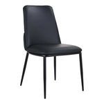 Product Image 4 for Douglas Dining Chair Black, Set of 2 from Moe's