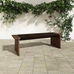 Product Image 16 for Merritt Dark Brown Outdoor Bench from Moe's