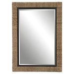 Product Image 1 for Island Braided Straw Rectangular Mirror from Uttermost