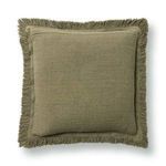 Product Image 2 for Lauren Olive Green Cotton Blend Throw Pillow from Classic Home