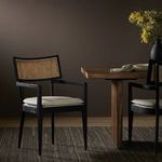 Product Image 16 for Britt Brushed Ebony Cane Dining Armchair from Four Hands