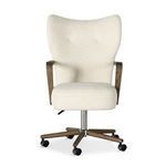 Product Image 15 for Melrose Sheepskin Natural Solid Ash Desk Chair from Four Hands