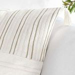 Product Image 6 for Apana Beige Linen Blend Woven Throw Pillow from Classic Home