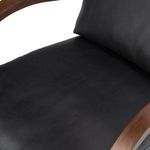 Product Image 9 for Paxon Brickhouse Black Leather Chair from Four Hands