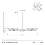 Product Image 12 for Fleurana Chandelier from Arteriors