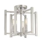 Product Image 4 for Benson 3 Light Semi Flush from Savoy House 