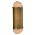 Product Image 3 for Remedy Wall Sconce in Alabaster and Antique Brass from Jamie Young