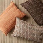 Product Image 5 for Milton Bronze/ Gray Geometric Lumbar Pillow from Jaipur 