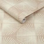 Product Image 3 for Nicole Miller Fluted Geo Twine Peel & Stick Wallpaper from Graham & Brown
