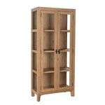 Product Image 1 for Crest Reclaimed Pine Wood Curio Cabinet from Classic Home Furnishings