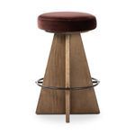 Product Image 1 for Damon Surrey Plum Swivel Bar + Counter Stool from Four Hands