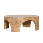 Product Image 1 for Paulette Coffee Table Burl from Dovetail Furniture