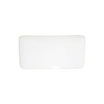 Product Image 1 for Beja Medium Ceramic Stoneware Rectangle Tray - White & Cream from Costa Nova
