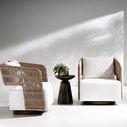 Product Image 6 for Maldives Modern Wicker Outdoor Swivel Chair from Bernhardt Furniture