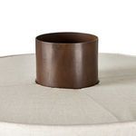 Transparent power cord and inline foot switch detail for Fordham Floor Lamp