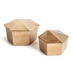 Product Image 1 for Luca Lidded Boxes, Set Of 2 from Napa Home And Garden