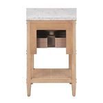 Product Image 3 for Bath Vanity With White Marble Top from Worlds Away