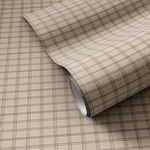 Product Image 1 for Hand Checks Taupe II Wallpaper by Getty Images from Four Hands