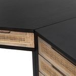 Product Image 11 for Clarita Desk System W/ Filing Cabinet - Black Mango from Four Hands